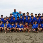 ビーチサッカー日本代表オズ・茂怜羅，マルセロ監督によるクリニックも行いました