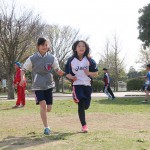 陸上クラブ高学年初日